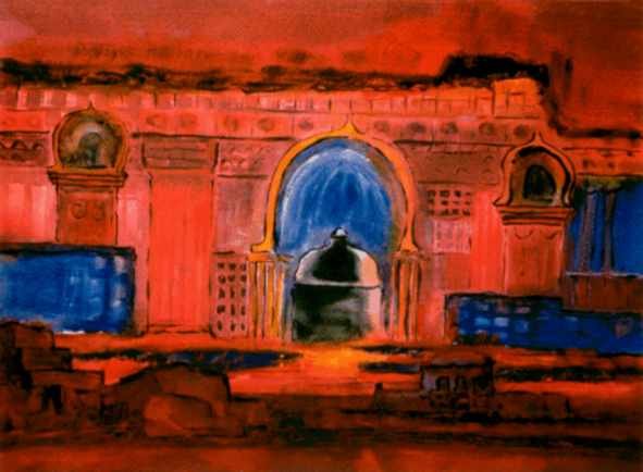 01. Höhlentempel, Dagoba