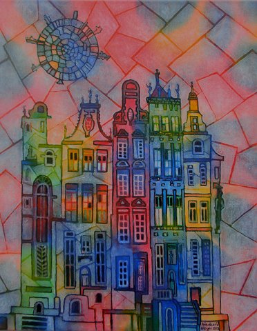 017. Hohe Häuser, Danzig